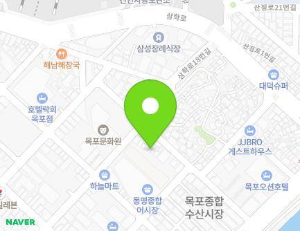 전라남도 목포시 수강로12번길 44-2 (광동2가) 지도