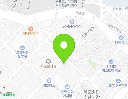 전라남도 목포시 수강로12번길 46 (광동2가) 지도