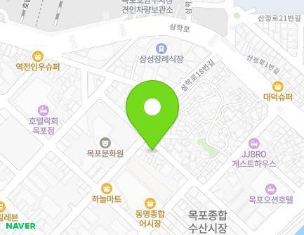 전라남도 목포시 송도길 17-1 (광동2가) 지도