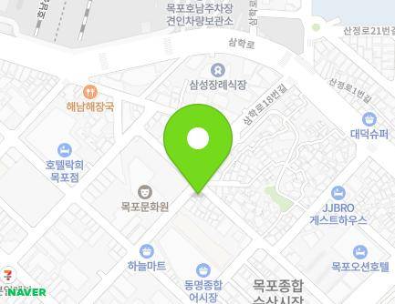 전라남도 목포시 송도길 19-1 (광동2가) 지도