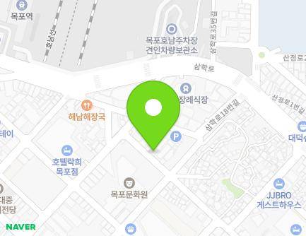 전라남도 목포시 송도길 24-4 (광동3가) 지도