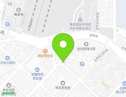 전라남도 목포시 송도길 30 (광동3가) 지도
