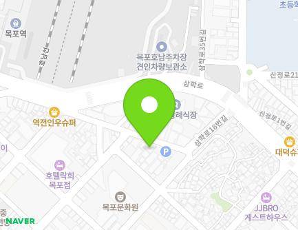 전라남도 목포시 삼학로18번길 12-2 (광동3가) 지도