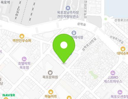 전라남도 목포시 송도길 24 (광동3가) 지도
