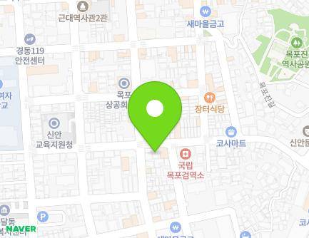 전라남도 목포시 만호로 18 (금동1가) 지도