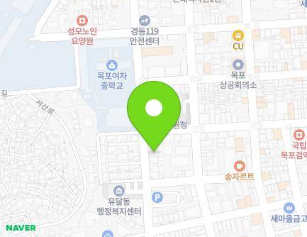 전라남도 목포시 유동로 26 (금동2가) 지도