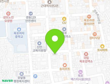 전라남도 목포시 만호로 10 (금동2가) 지도