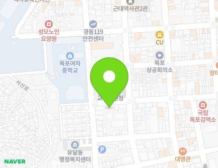 전라남도 목포시 만호로 4 (금동2가) 지도