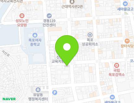 전라남도 목포시 만호로 6-1 (금동2가) 지도