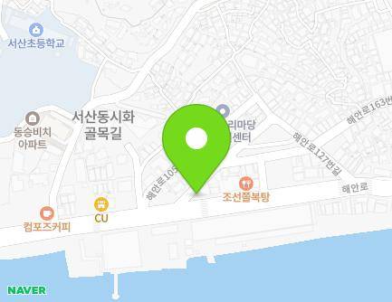 전라남도 목포시 해안로 109 (금화동) 지도