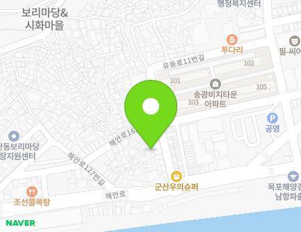전라남도 목포시 서산로 5 (금화동) 지도