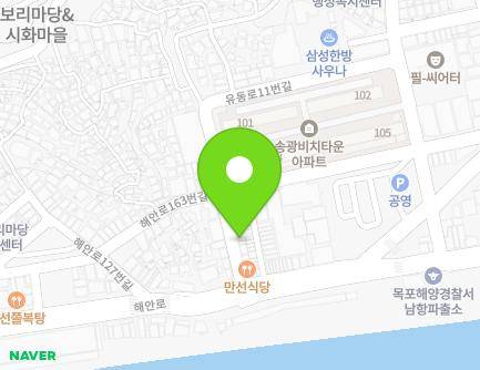 전라남도 목포시 서산로 4-2 (금화동) 지도