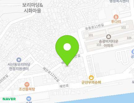 전라남도 목포시 해안로163번길 31 (금화동) 지도