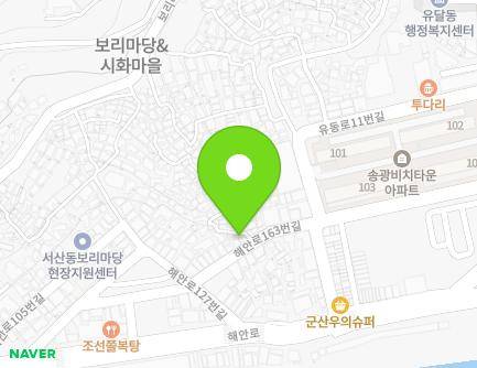 전라남도 목포시 해안로163번안길 1 (금화동) 지도
