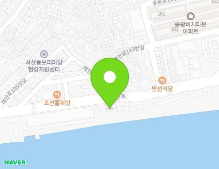 전라남도 목포시 해안로 126-2 (금화동, 남태평양횟집) 지도