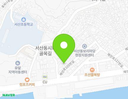 전라남도 목포시 해안로105번길 5 (금화동, 광장1) 지도