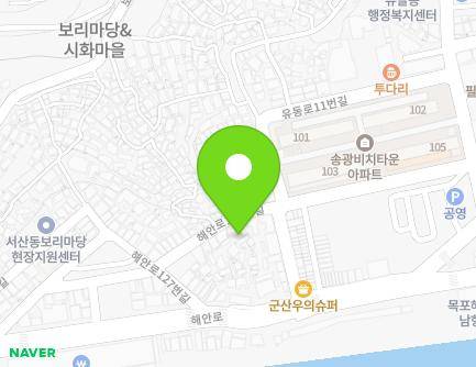 전라남도 목포시 해안로133번길 8-1 (금화동) 지도