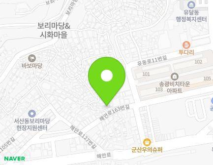 전라남도 목포시 해안로163번안길 8-1 (금화동) 지도