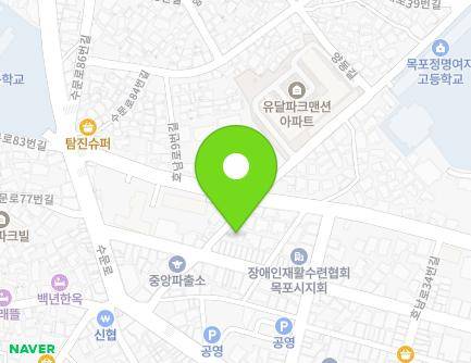 전라남도 목포시 만세로 10-2 (남교동) 지도