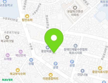 전라남도 목포시 만세로2번길 5 (남교동) 지도