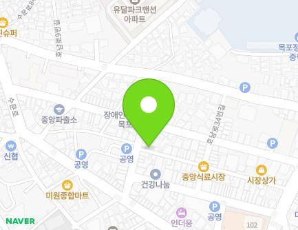 전라남도 목포시 삼일로13번길 22-1 (남교동) 지도