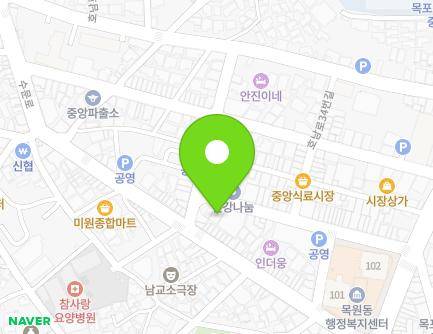 전라남도 목포시 삼일로9번길 19 (남교동) 지도