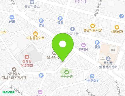 전라남도 목포시 차범석길 37-1 (남교동) 지도