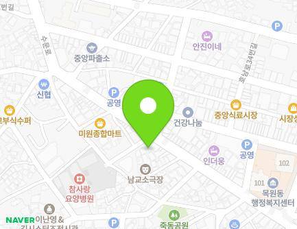 전라남도 목포시 수문로 51-1 (남교동) 지도