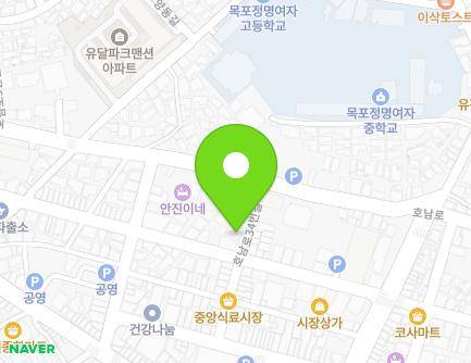 전라남도 목포시 호남로34번길 6 (남교동) 지도