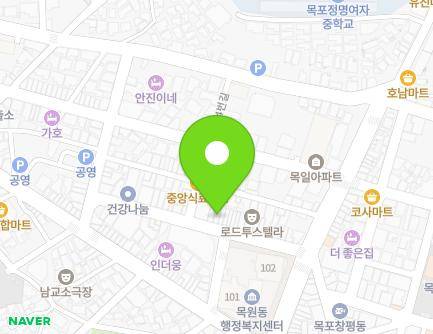 전라남도 목포시 삼일로9번길 10-4 (남교동) 지도