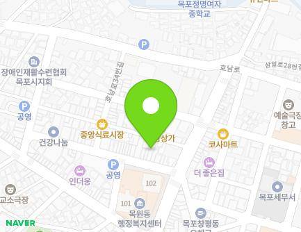 전라남도 목포시 삼일로9번길 6-1 (남교동) 지도