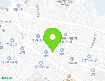 전라남도 목포시 수문로 60-1 (남교동, 남교공영주차장) 지도