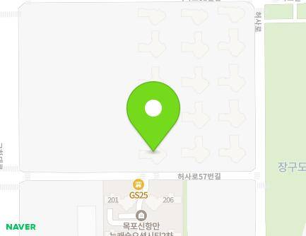 전라남도 목포시 허사로57번길 6 (달동) 지도