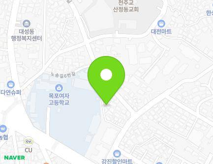 전라남도 목포시 호정로9번길 8 (대성동) 지도
