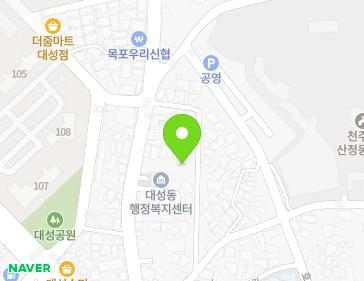 전라남도 목포시 노송길7번길 13-2 (대성동) 지도