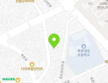 전라남도 목포시 죽교천로 12-2 (대성동) 지도