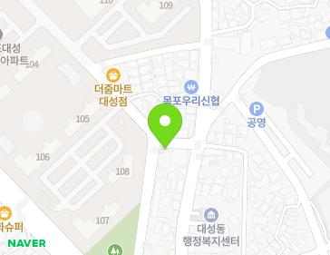 전라남도 목포시 마파지로27번길 3 (대성동) 지도