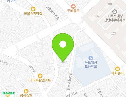 전라남도 목포시 청호로85번안길 14-3 (대성동) 지도