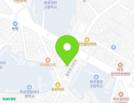 전라남도 목포시 청호로19번길 6 (대성동) 지도