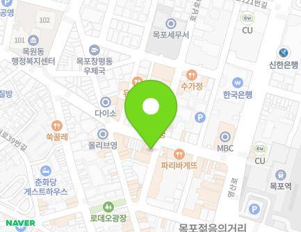 전라남도 목포시 수문로 11 (대안동) 지도