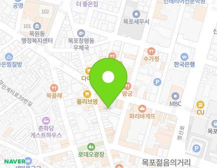 전라남도 목포시 영산로75번길 24-3 (대안동) 지도