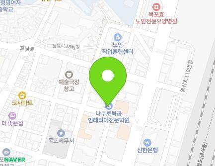 전라남도 목포시 호남로68번길 6-1 (대안동) 지도