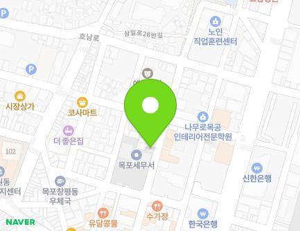 전라남도 목포시 호남로64번길 14 (대안동) 지도
