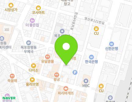 전라남도 목포시 호남로64번길 25 (대안동) 지도