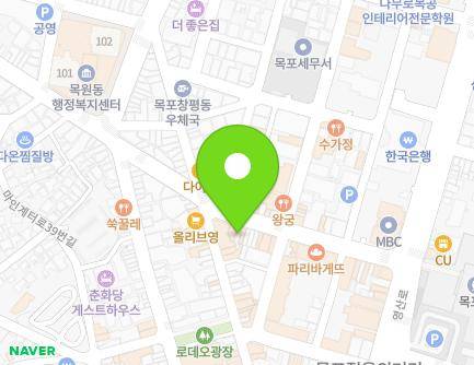 전라남도 목포시 수문로 15-1 (대안동) 지도