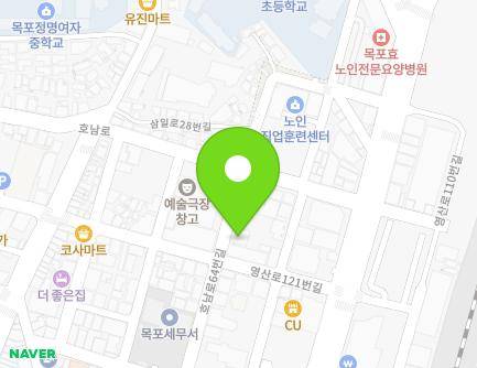전라남도 목포시 호남로64번길 5-1 (대안동) 지도