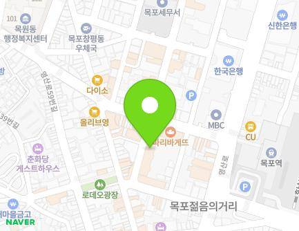 전라남도 목포시 호남로64번길 37 (대안동) 지도