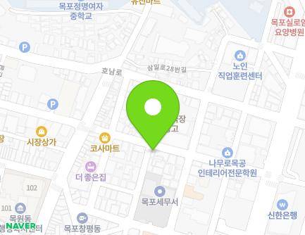 전라남도 목포시 영산로121번길 15 (대안동) 지도