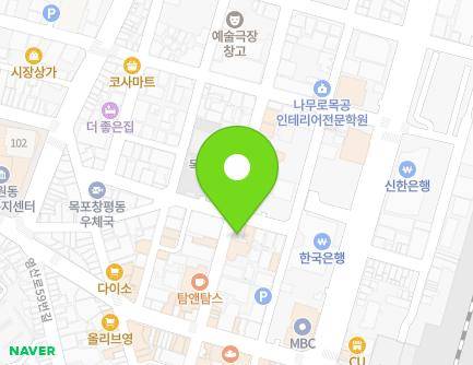 전라남도 목포시 호남로64번길 21 (대안동) 지도