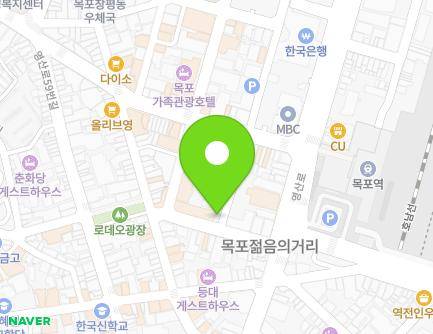 전라남도 목포시 호남로64번길 39 (대안동) 지도